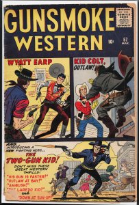 Gunsmoke Western #57 (1960) Wyatt Earp