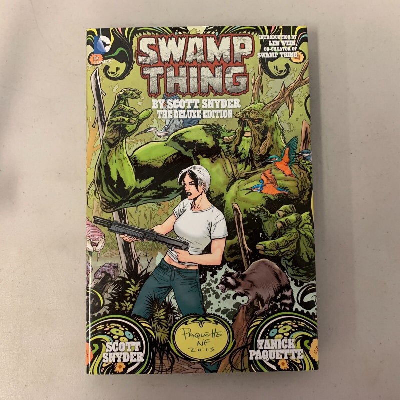 Swamp Thing Deluxe Edition Hardcover Scott Snyder Deluxe Edition 