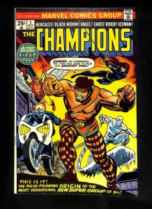 Champions #1 Ghost Rider Black Widow Hercules!