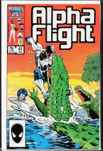 Alpha Flight #41 (1986) Alpha Flight [Key Issue]
