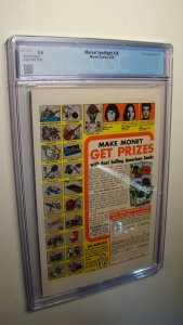 MARVEL SPOTLIGHT 28 *CGC 9.4 WHITE PAGES* 1ST SOLO MOON KNIGHT 1976