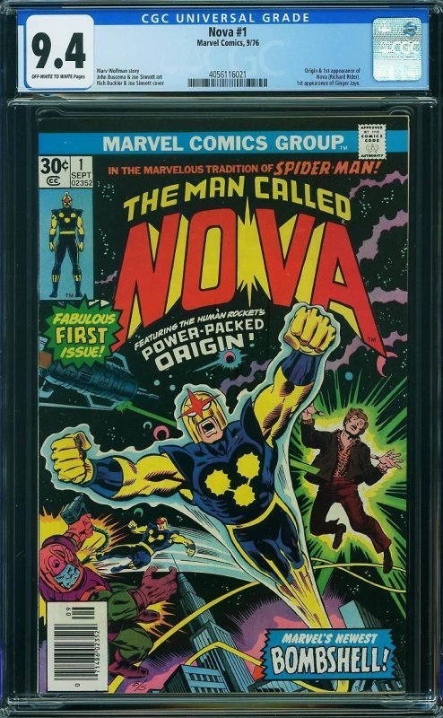 Nova #1 (1976) CGC 9.4 NM