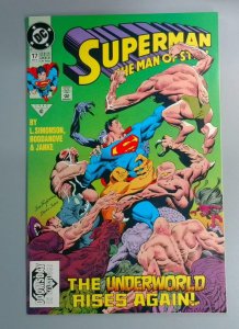 Superman: The Man of Steel #17, 1st Doomsday (Cameo) DC Comics, 1992 JR1