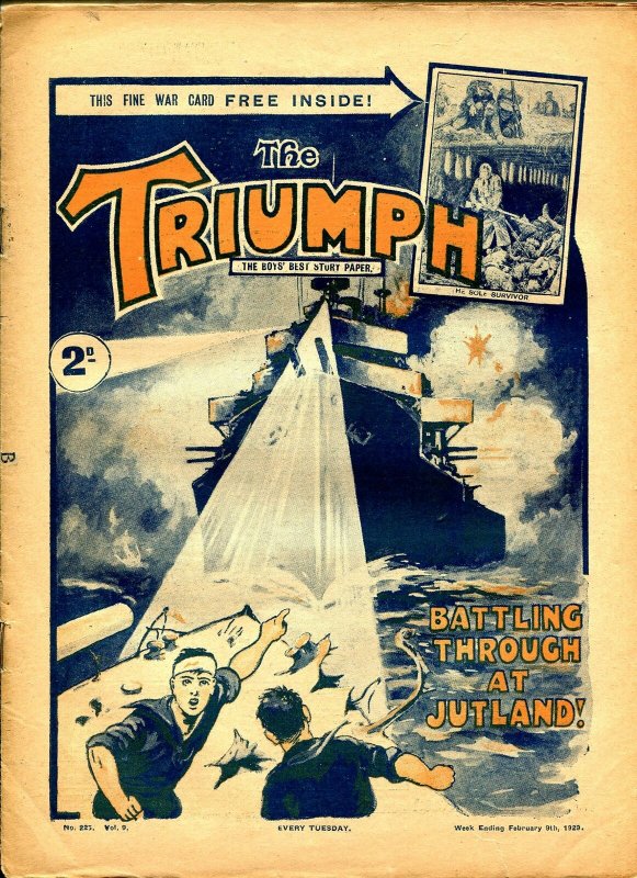 Triumph 2/9/1929-U.K. published-Fighters of The Foreign LegionVG