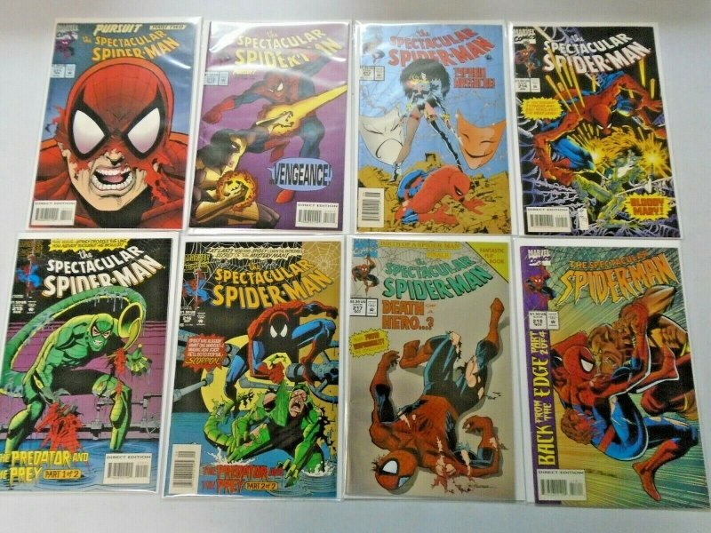 Spectacular Spider-Man Comic Lot #200-263 (Last Issue) 52 Diff Avg 7.0 (1993-98)