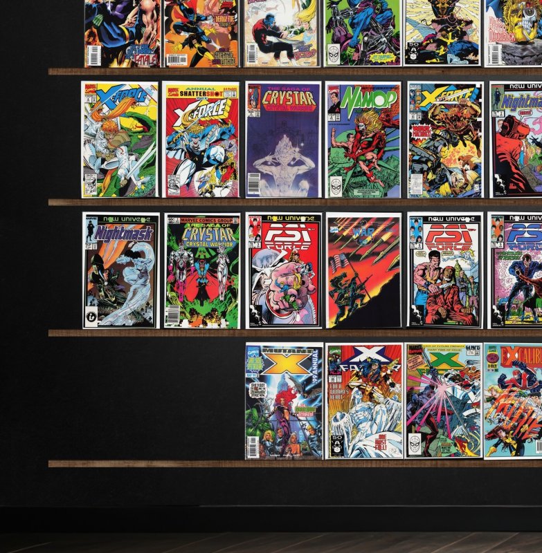 Huge Lot 150+ Comics with X-Factor, Excalibur, X-Force, Mutant X & More!