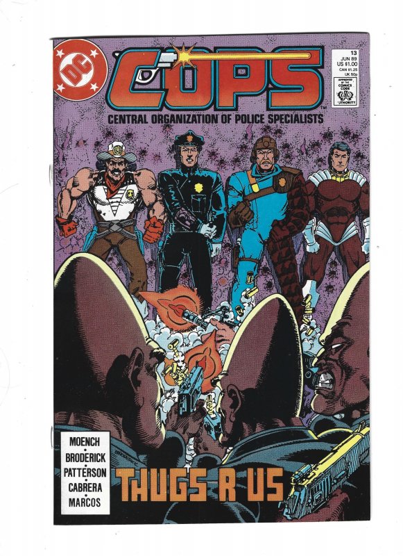 COPS #7 through 15 (1989) rb1