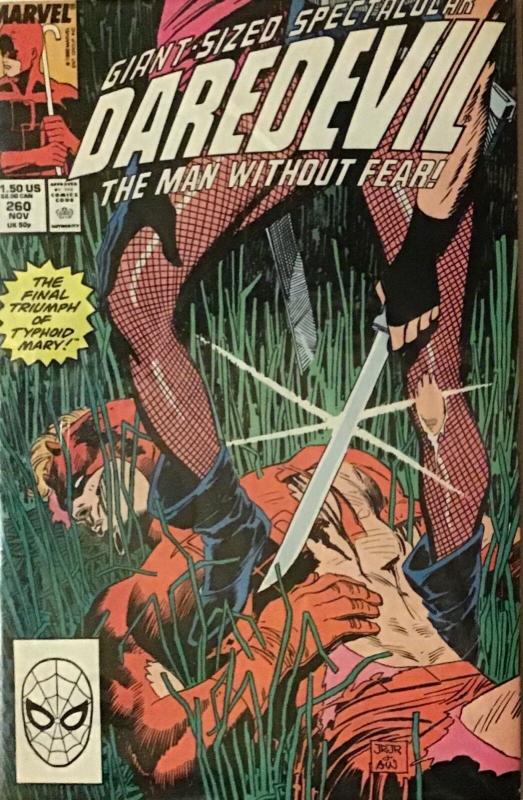 DAREDEVIL MARVEL #253-258 VF-NM SATISFACTION GUARANTEED 