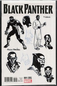 Black Panther #1 Stelfreeze Design Cover (2016) Black Panther