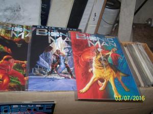 5 BIONIC MAN  COMICS  # 8,9,10,12,13 dynamite KEVIN SMITH