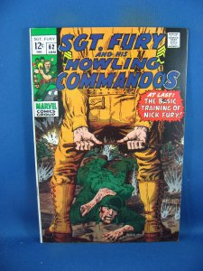 SGT FURY 62 VF   1969 MARVEL WAR