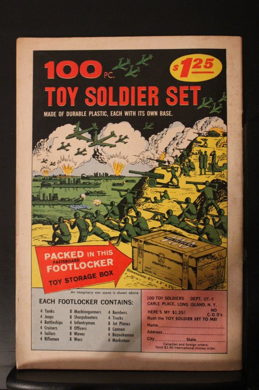 Combat #13 (1964) High-Grade VF- or better! Tank cover, BREAKOUT! Wow!