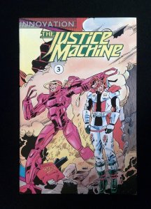 Justice Machine #3  INNOVATION Comics 1990 NM-