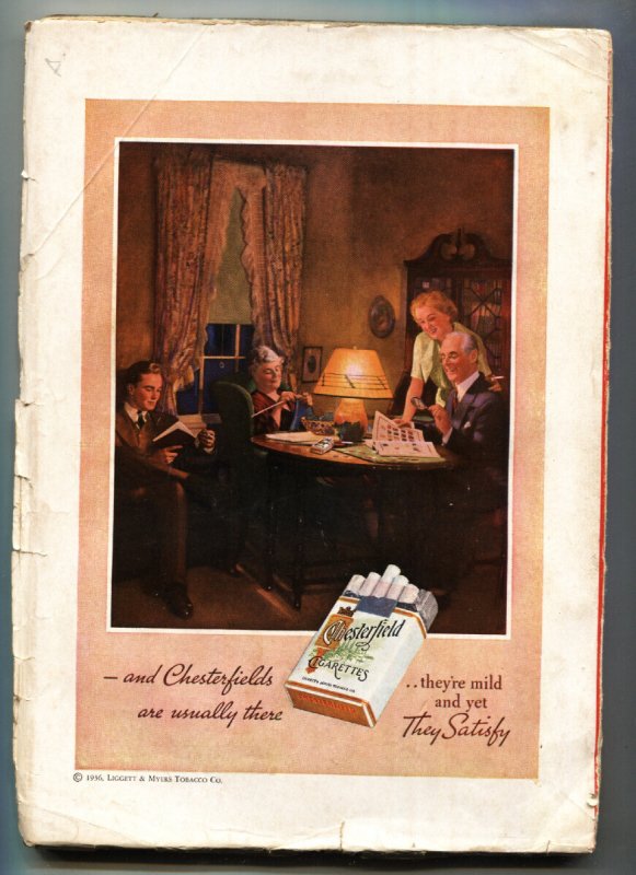 PUBLIC ENEMY 1936 March Hero Pulp Magazine-Hugh B. Cave