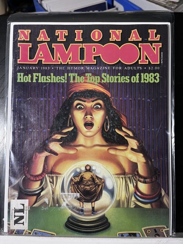 National Lampoon Magazine (1970) Jan. 1983 Hot Flashes, The Top Stories of 1983 