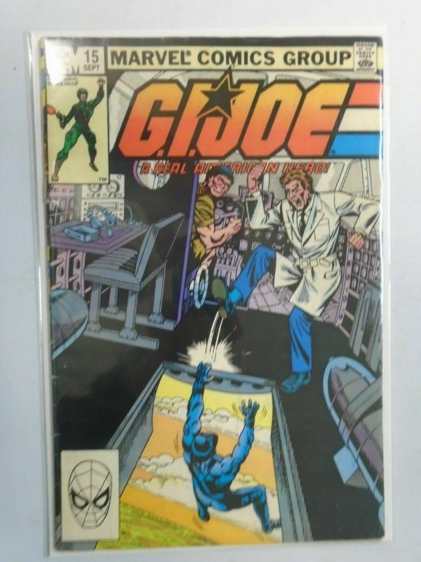 GI Joe #15 Direct edition 4.0 VG (1983 1st printing)