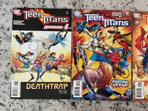 3 Teen Titans DC Comic Books # 54 58 Annual 1 Batman Nightwing Flash 94 J853