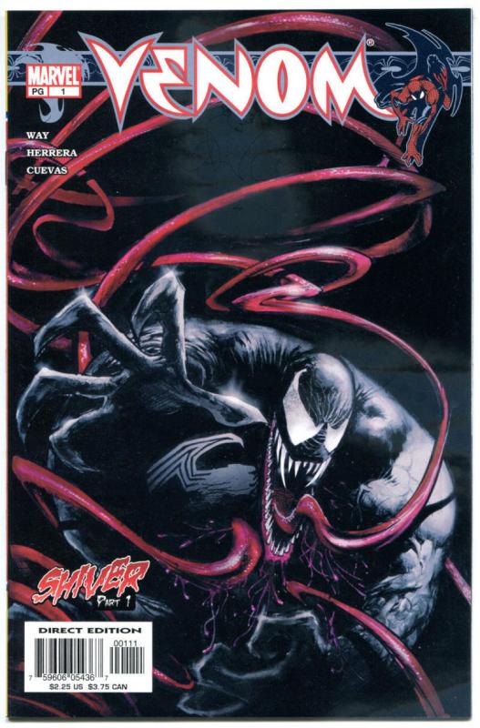 VENOM Shiver #1 2 3 4 5 6 7, NM, more MARVEL in store, 1-7, Sam Kieth,Spider-man