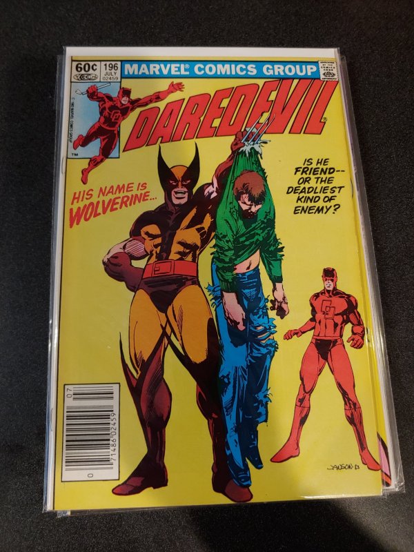 DAREDEVIL #196 HIGH GRADE