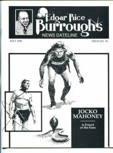 Edgar Rice Burroughs News Dateline #38 1990-Tarzan-new format issue-VF