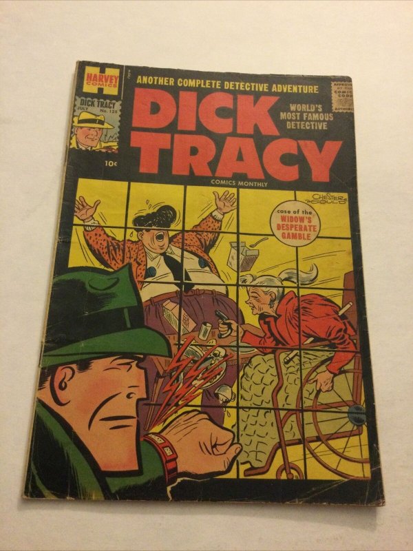 Dick Tracy 125 Vg Very Good 4.0 Harvey Comics