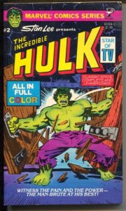 Incredible Hulk Paperback Book #2  1979 - Pocket Books  -FN - Comic Book