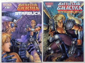 Battlestar Galactica: Starbuck Lot of 2 #2, 3 (1996) Maximum Press Comic Books