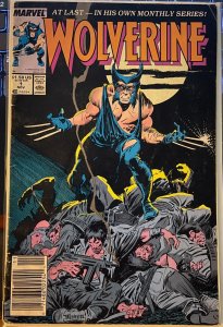 Wolverine # 1 FN Marvel Comic Book X-Men 1st Issue Ongoing Series 5 RC48