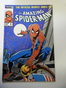 The Official Marvel Index to the Amazing Spider-Man #8 (1985)