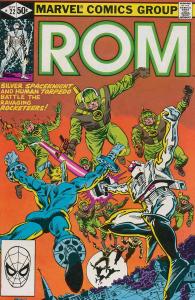 Rom #22 FN ; Marvel | Spaceknight Bill Mantlo