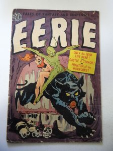 Eerie #10 (1952) PR Condition 1 page missing story impacted