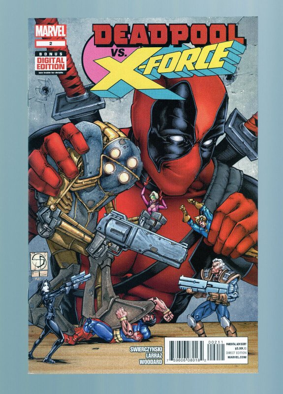 Deadpool Vs. X-Force LOT #1-2 - Shane Davis Cover Art. (9.2) 2014
