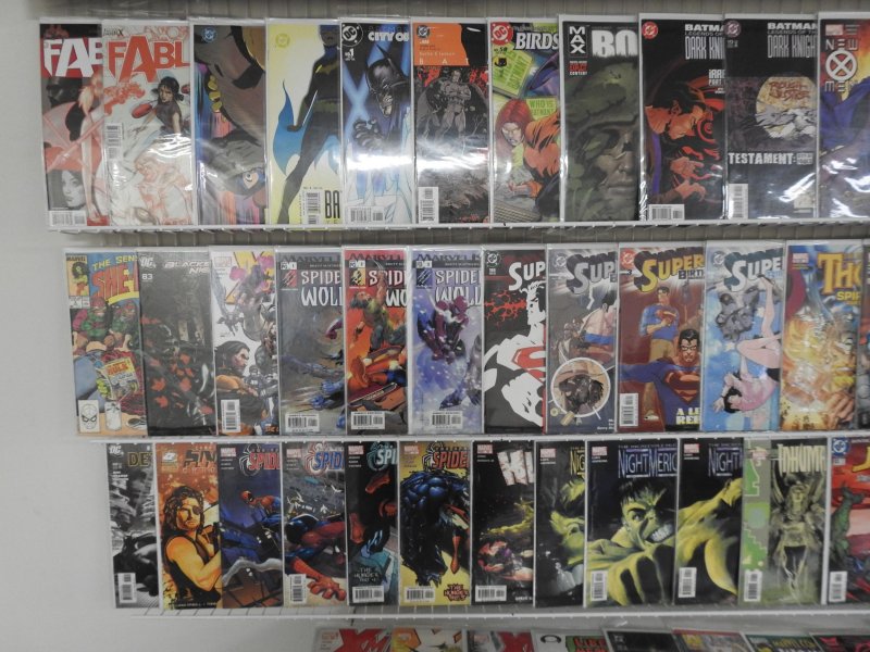 Huge Lot of 160+ Comics W/ Superman, Hulk, Spider-Man! Avg. VF- Condition!