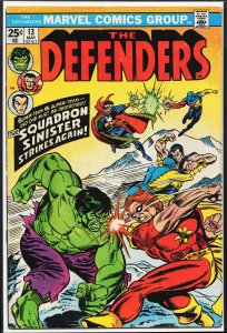 The Defenders #13 (1974) The Defenders