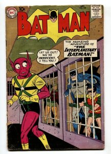 Batman #128 comic book 1959-DC-alien on cover-Robin in jail