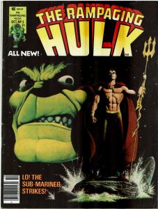 Rampaging Hulk #5 (1977 Magazine) FN-/FN+