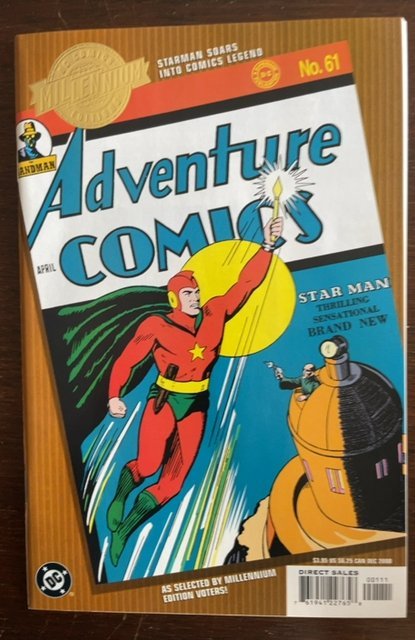 Adventure Comics #61 Millennium Edition Cover (2000)