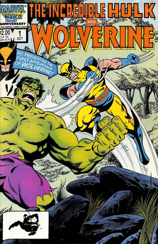 Incredible Hulk and Wolverine #1 Reprint #181!