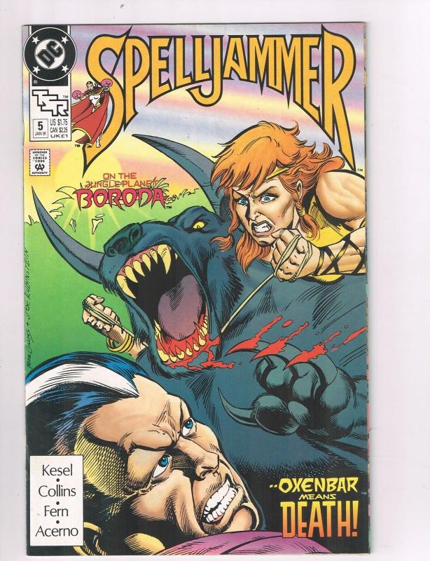 Spelljammer (1990) #5 DC Comic Book Science Fiction Barbara Kesel HH2