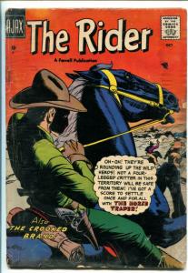 RIDER #4 1947-AJAX-SECRET IDENTITY-WESTERN-pr