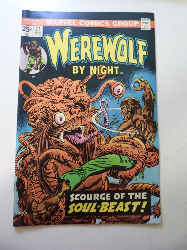 Werewolf by Night #27 (1975) FN Condition MVS Intact