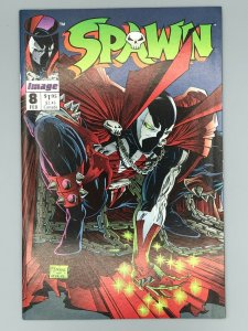 Spawn #8 (1993) NM - McFarlane Spider-man 1 homage ~ Spawn Poster