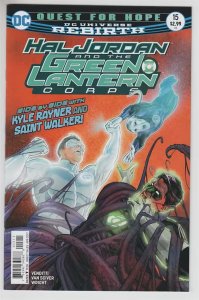 HAL JORDAN AND THE GREEN LANTERN CORPS (2016 DC) #15 CVR A MIKEL JANIN