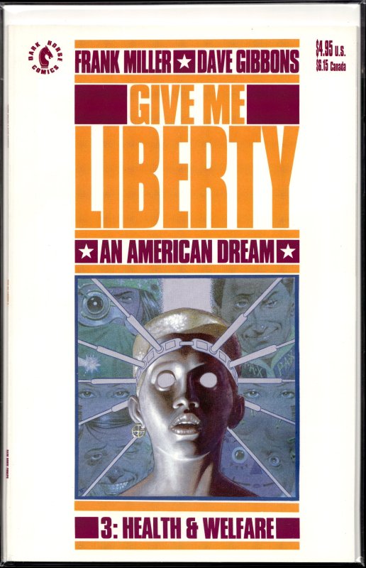 Give Me Liberty #3 (1990) Martha Washington
