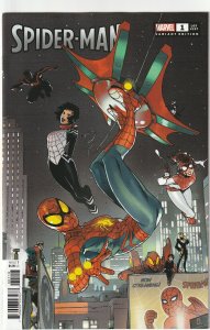 Spider-Man # 1 Connecting Variant Cover NM Marvel 2022 [K8]