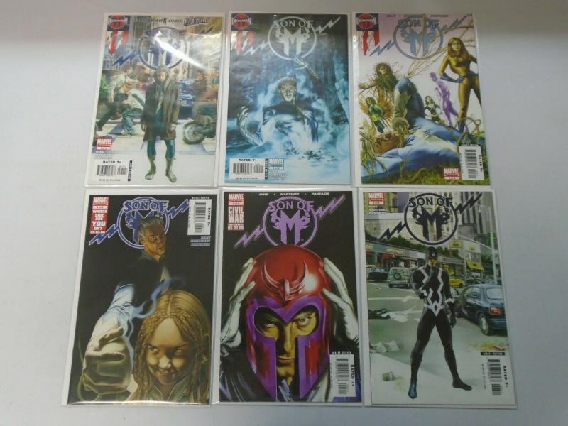 Son of M set #1-6 8.0 VF (2005)