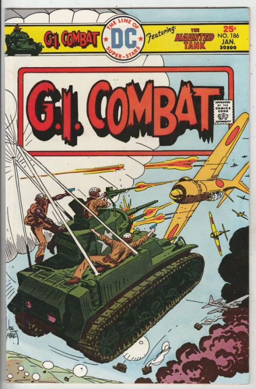 G.I. Combat #186 (Jan-76) VF/NM High-Grade The Haunted Tank