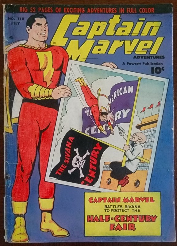 Captain Marvel Adventures #110  (1950)
