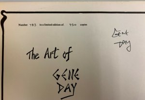 All Things Dark and Dangerous The Art of Gene Day Signed and Numbered Edition