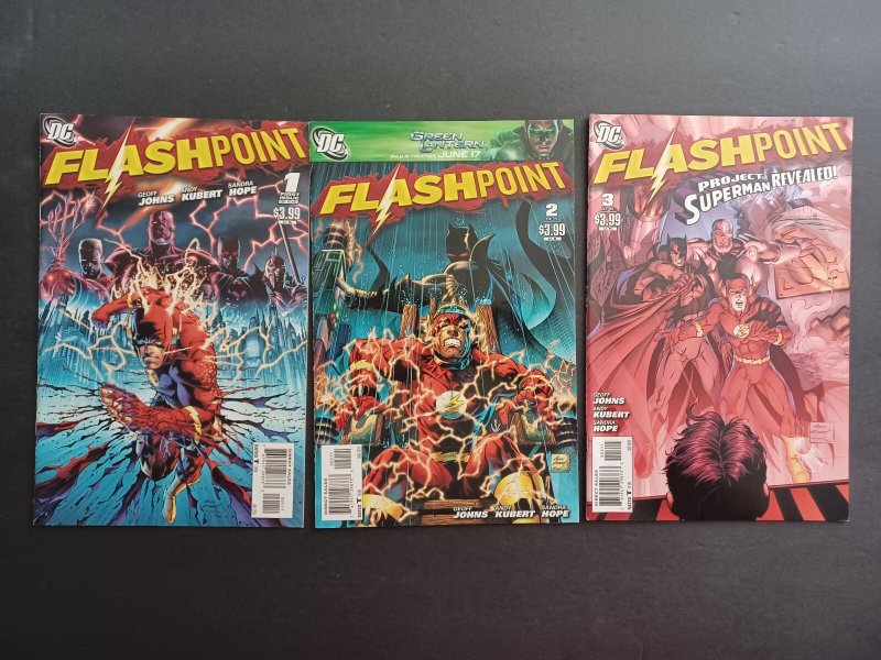 Flashpoint #1 2 3 4 & 5 #1-5 Complete Set - Flash - 2011 - (-NM)